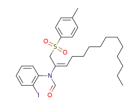 (E)-N-(2-iodophenyl)-N-[(1-p-toluenesulfonyl)tetradec-2-en-2-yl]formamide