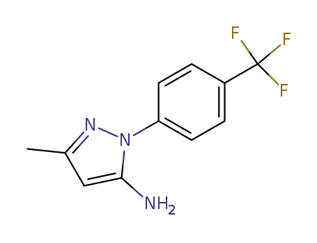 3-Methyl-1-[4-(trifluoromethyl)phenyl]-1H-pyrazol-5-amine