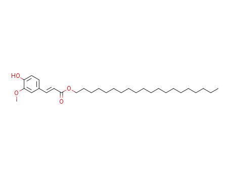 Molecular Structure of 133882-79-8 (Eicosyl ferulate)