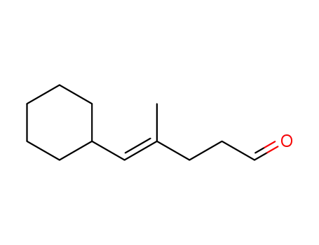 (E)-5-cyclohexyl-4-methylpent-4-enal