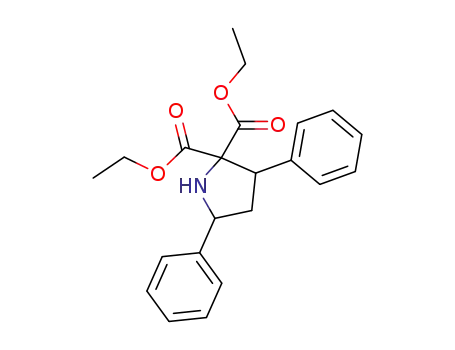 2,2-Pyrrolidinedicarboxylic acid, 3,5-diphenyl-, diethyl ester