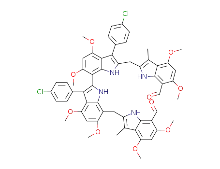 C<sub>58</sub>H<sub>52</sub>Cl<sub>2</sub>N<sub>4</sub>O<sub>10</sub>