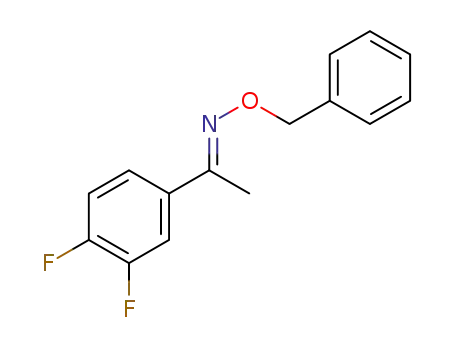 (E)-1-(3,4-difluorophenyl)ethanone O-benzyloxime