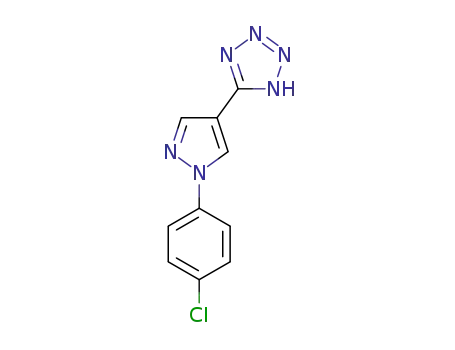 5-[1-(4-chlorophenyl)-1H-pyrazole-4-yl]-1H-tetrazole