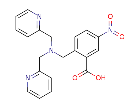 2-[(bis-pyridin-2-ylmethylamino)methyl]-5-nitrobenzoic acid