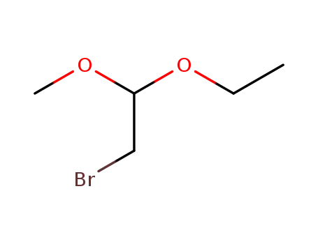 Molecular Structure of 39150-07-7 (Ethane, 2-bromo-1-ethoxy-1-methoxy-)