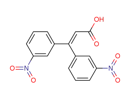 3,3-bis(3-nitrophenyl)acrylic acid