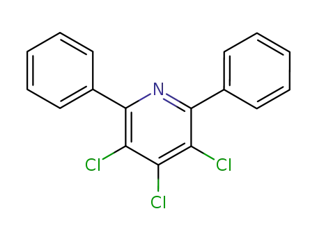 3,4,5-trichloro-2,6-diphenylpyridine