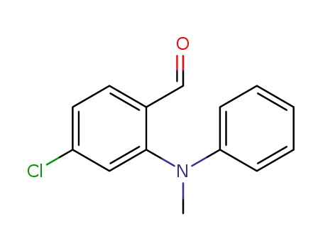 4-chloro-2-(methyl(phenyl)amino)benzaldehyde