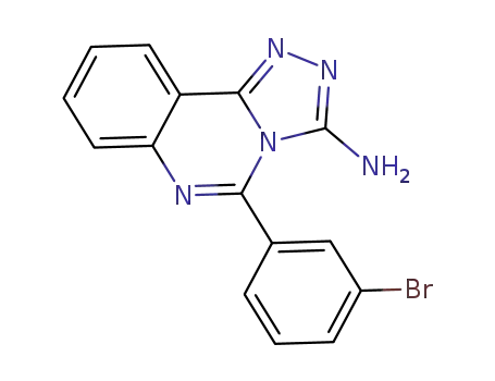 C<sub>15</sub>H<sub>10</sub>BrN<sub>5</sub>