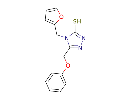 4-furan-2-ylmethyl-5-phenoxymethyl-4H-[1,2,4]triazole-3-thiol