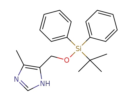 5-(tert-butyldiphenylsilyloxymethyl)-4-methyl-1H-imidazole