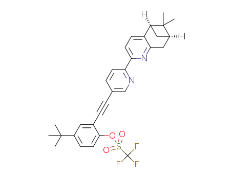 (7R,9R)-5,6-pineno-5'-((5-tert-butyl-2-(triuoromethylsulfonyl)phenyl)ethynyl)-2,2'-bipyridine
