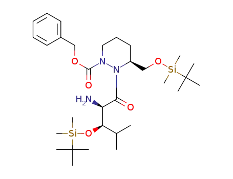 C<sub>31</sub>H<sub>57</sub>N<sub>3</sub>O<sub>5</sub>Si<sub>2</sub>