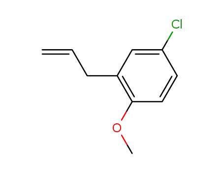 Molecular Structure of 105591-47-7 (3-(3-CHLORO-6-METHOXYPHENYL)-1-PROPENE)