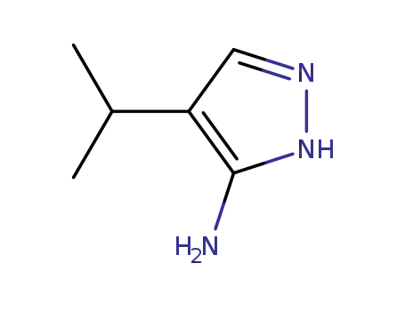 Molecular Structure of 151521-49-2 (4-Isopropyl-1H-pyrazol-3-amine)