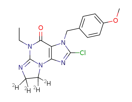 C<sub>17</sub>H<sub>14</sub><sup>(2)</sup>H<sub>4</sub>ClN<sub>5</sub>O<sub>2</sub>