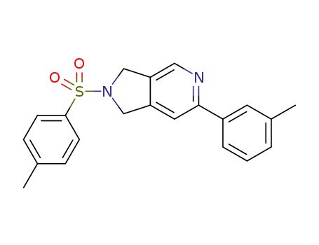 6-m-tolyl-2-tosyl-2,3-dihydro-1H-pyrrolo[3,4-c]pyridine
