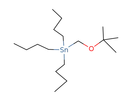 Molecular Structure of 87996-30-3 (Stannane, tributyl[(1,1-dimethylethoxy)methyl]-)