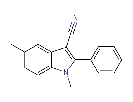 1,5-dimethyl-2-phenyl-1H-indole-3-carbonitrile
