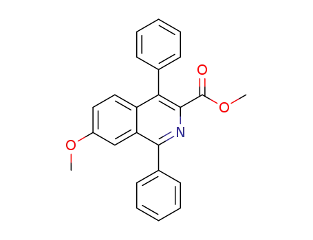 methyl 7-methoxy-1,4-diphenylisoquinoline-3-carboxylate