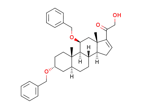 (3α,5α,11β)-3,11-bis(benzyloxy)-21-hydroxypregn-16-en-20-one