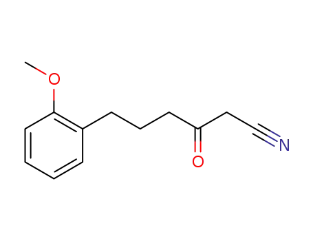 6-(2-methoxyphenyl)-3-oxohexanenitrile