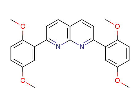 2,7-bis(2,5-dimethoxyphenyl)-1,8-naphthyridine