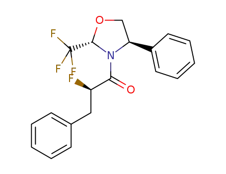 (2S,4R)-3-[(2R)-2-fluoro-3-phenylpropanoyl]-4-phenyl-2-trifluoromethyloxazolidine