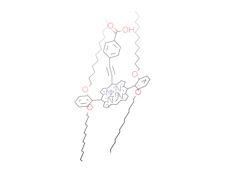 5-(4-carboxyphenyl)ethynyl-10,20-bis[2,6-di(dodecyloxy)phenyl]porphinato zinc(II)