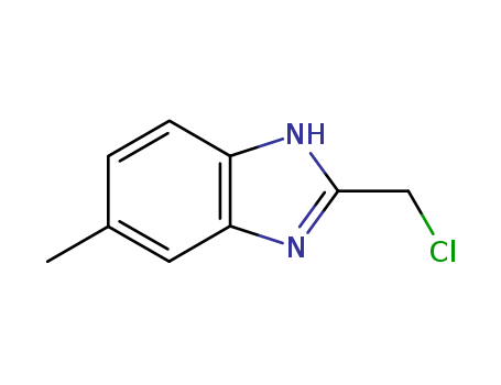 1H-Benzimidazole,2-(chloromethyl)-5-methyl-(9CI)