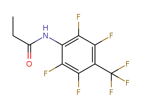 N-(2,3,5,6-tetrafluoro-4-(trifluoromethyl)phenyl)propionamide