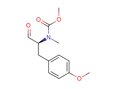 (S)-methyl 1-(4-methoxyphenyl)-3-oxopropan-2-yl(methyl)carbamate