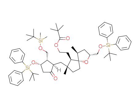 C<sub>63</sub>H<sub>92</sub>O<sub>7</sub>Si<sub>3</sub>