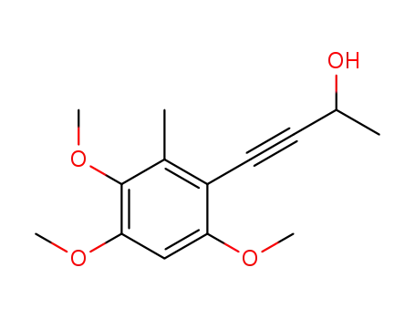 4-(3,4,6-trimethoxy-2-methylphenyl)but-3-yn-2-ol