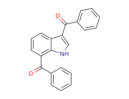 (1H-indole-3,7-diyl)bis(phenylmethanone)