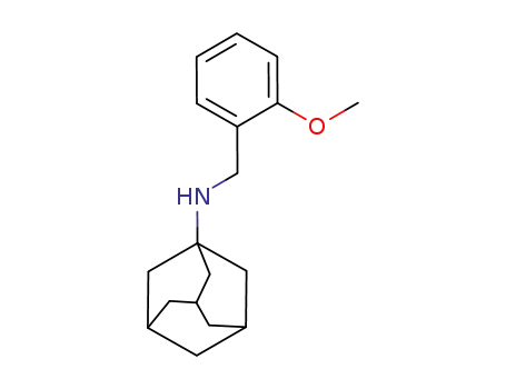 Molecular Structure of 332108-40-4 (ADAMANTAN-1-YL-(2-METHOXY-BENZYL)-AMINE)