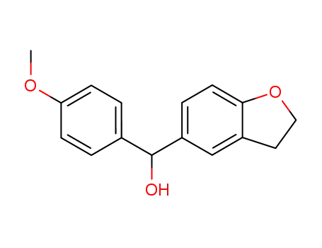 5-Benzofuranmethanol, 2,3-dihydro-a-(4-methoxyphenyl)-