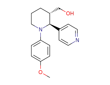 ((2S,3S)-1-(4-methoxyphenyl)-2-(pyridin-4-yl)piperidin-3-yl)methanol