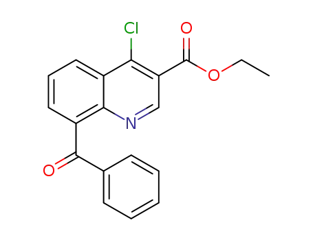 ethyl 8-benzoyl-4-chloroquinoline-3-carboxylate