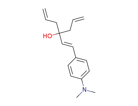 (E)-4-(4-dimethylaminostyryl)-1,6-heptadien-4-ol