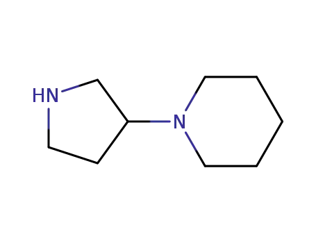 Molecular Structure of 184970-32-9 (1-PYRROLIDIN-3-YL-PIPERIDINE)