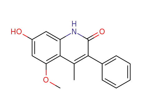 7-hydroxy-5-methoxy-4-methyl-3-phenylquinolin-2(1H)-one