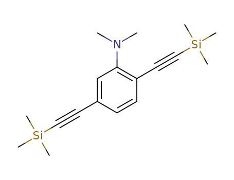 N,N-dimethyl-2,5-bis[(trimethylsilyl)ethynyl]aniline