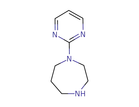 Molecular Structure of 21279-57-2 (1-PYRIMIDIN-2-YL-1,4-DIAZEPANE)