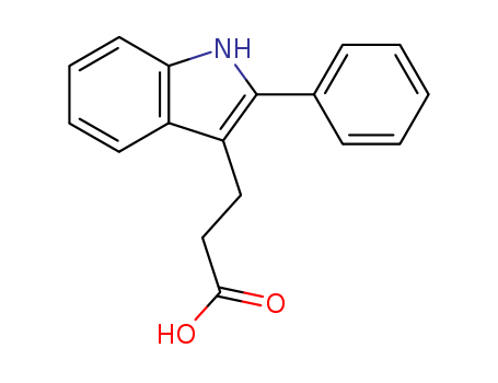 1H-Indole-3-propanoicacid, 2-phenyl-