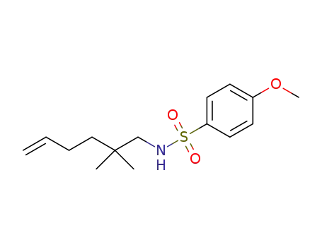 N-(2,2-dimethylhex-5-en-1-yl)-4-methoxybenzenesulfonamide