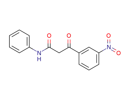 Benzenepropanamide, 3-nitro-b-oxo-N-phenyl-