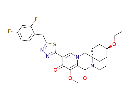 C<sub>27</sub>H<sub>30</sub>F<sub>2</sub>N<sub>4</sub>O<sub>4</sub>S