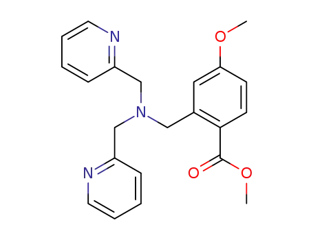 2-[(bis-pyridin-2-ylmethylamino)methyl]-4-methoxybenzoic acid methyl ester